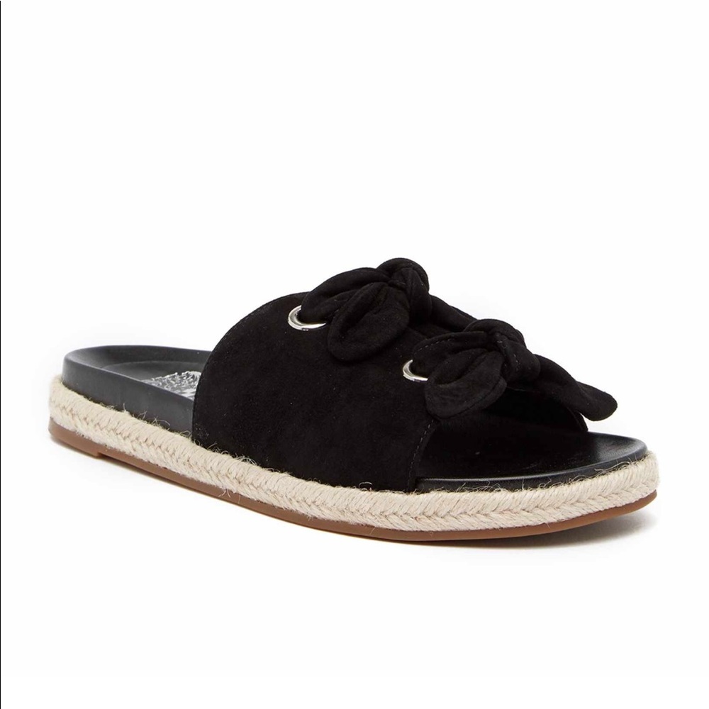 Vince Camuto Black Espadrille Sandals